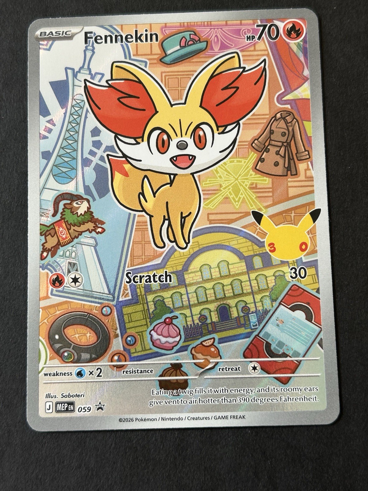 Fennekin 59 - ME: Mega Evoluzione Promo Pokemon 2025