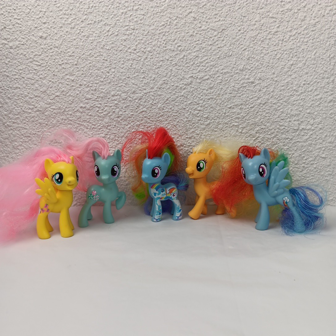 My Little Pony G4 Rainbow Dash Pegasus Tatuaggio Dash Pegasus Applejack come nuovo