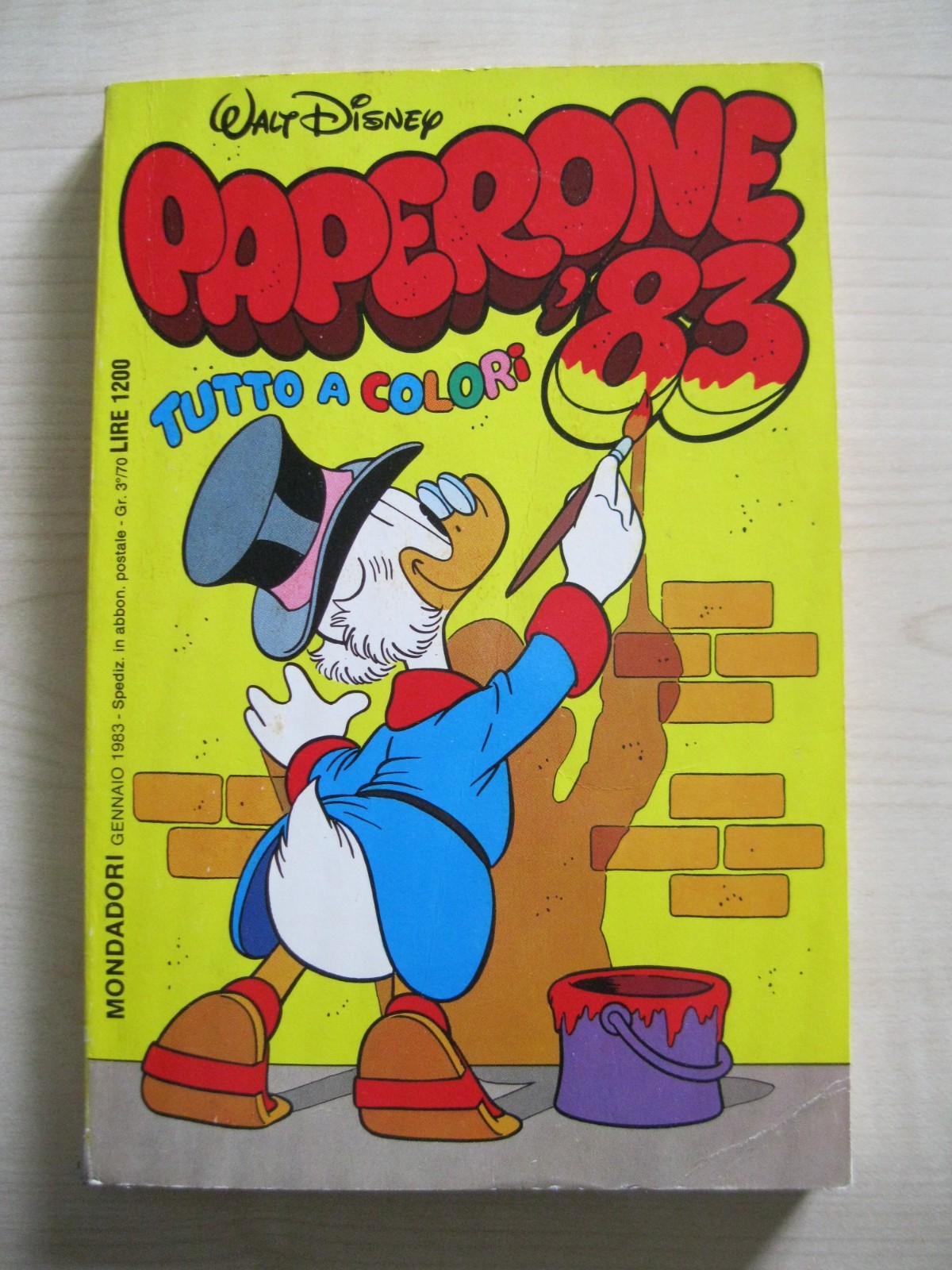 I CLASSICI DI WALT DISNEY N. 73 - PAPERONE '83 - MONDADORI - GENNAIO 1983