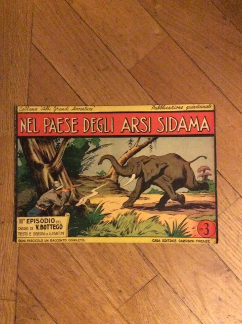 Fumetto - FANTONI G. (Testo e disegni) - NEL PAESE DEGLI ARSI SIDAMA.