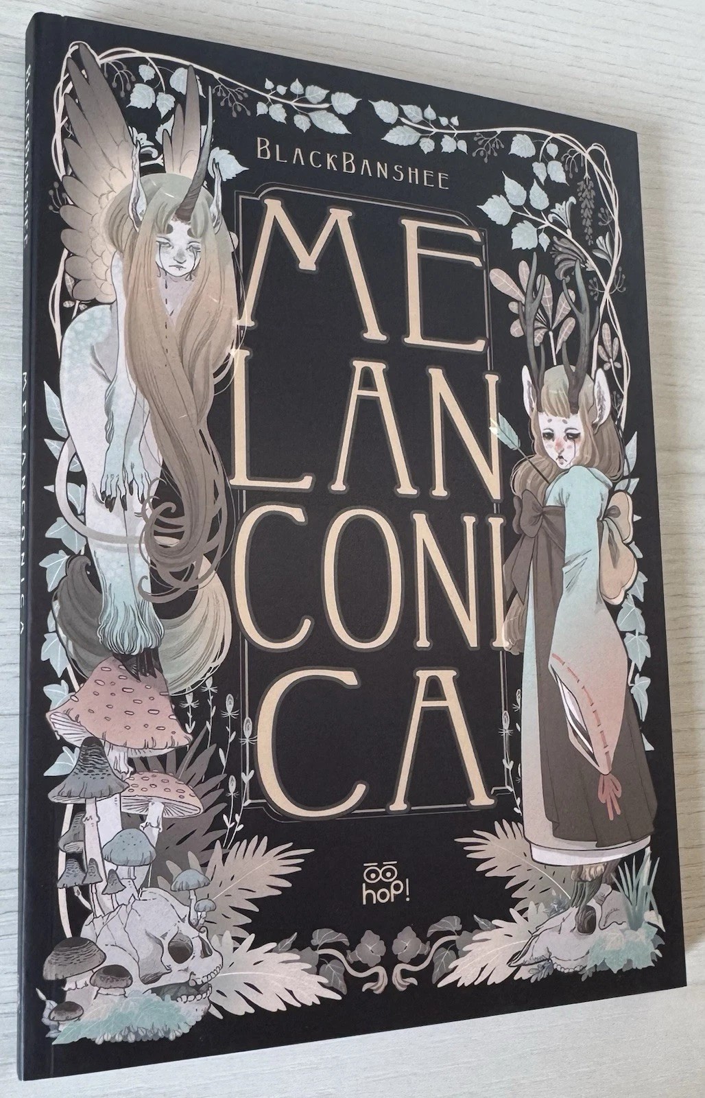 marga blackbanshee biazzi MELANCONICA graphic novel hop ! edizioni 2025