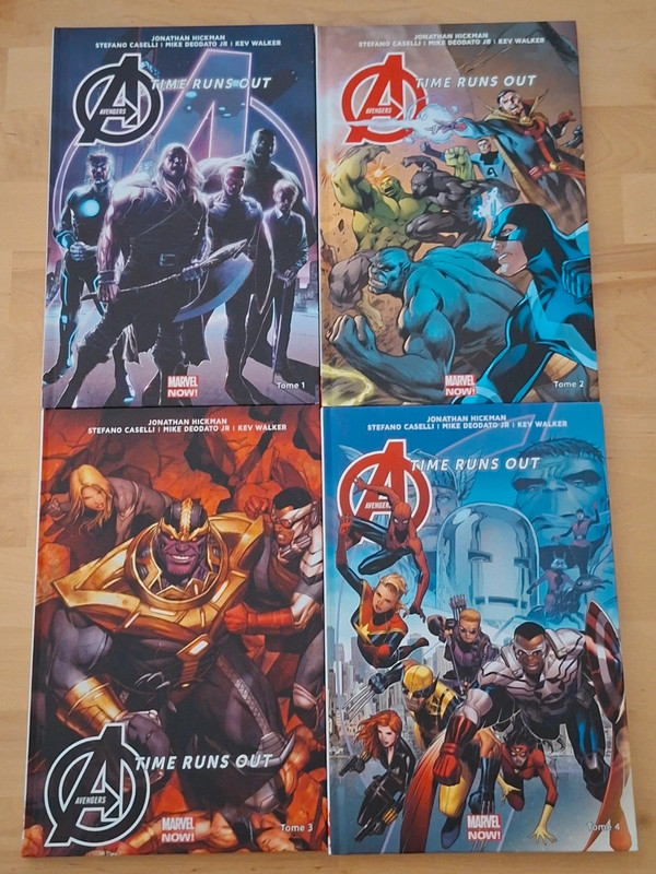 Lot Time runs out tomes 1 à 4