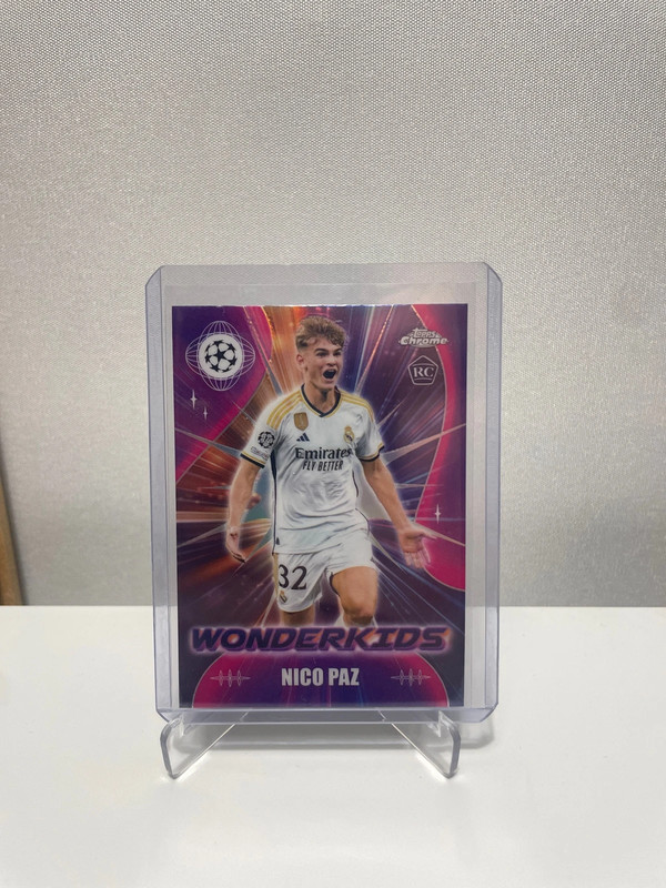 2024 Topps Chrome Nico Paz Wonderkids Rookie
