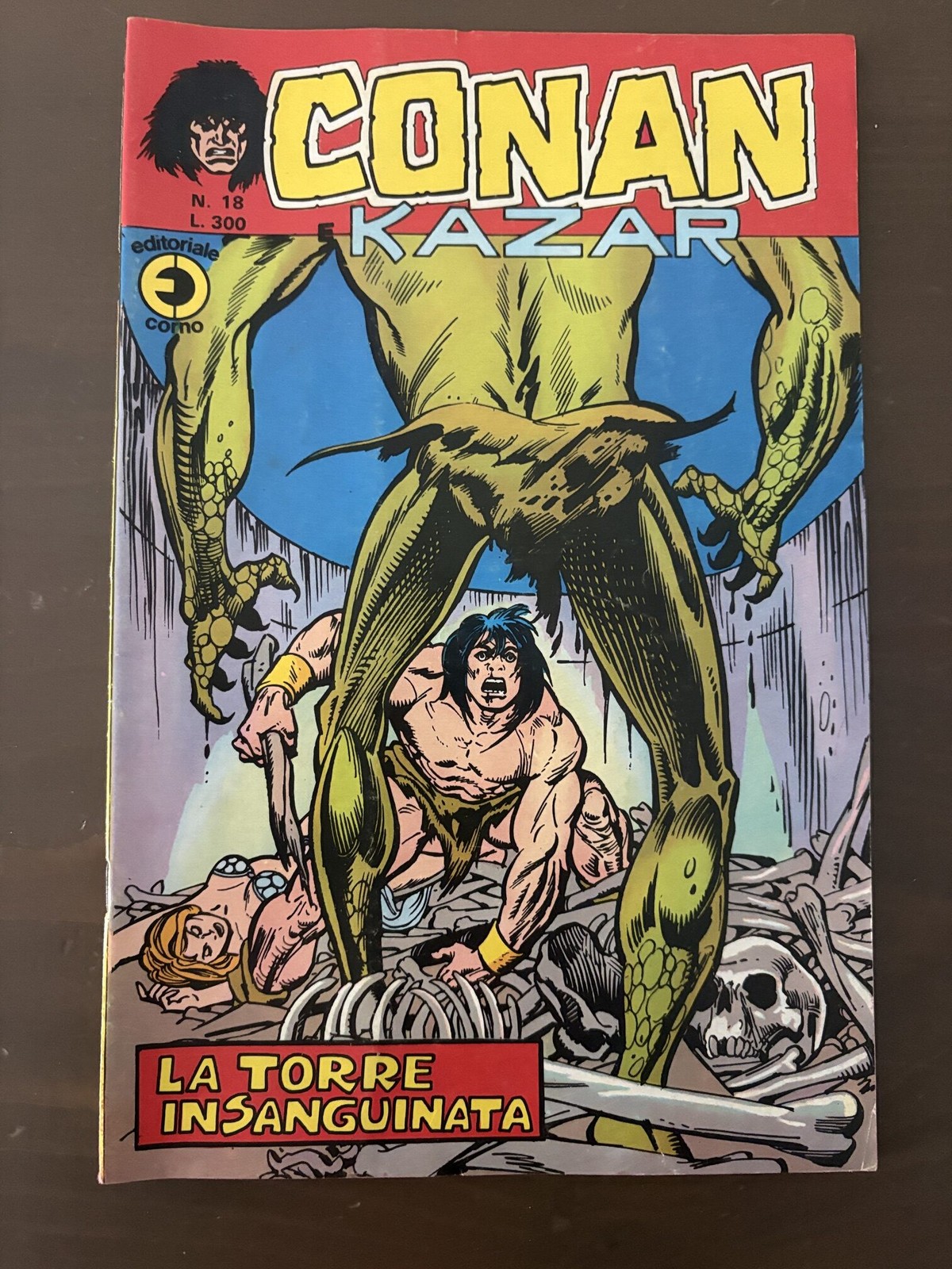 CONAN e KAZAR n. 18 - Editoriale Corno 1975