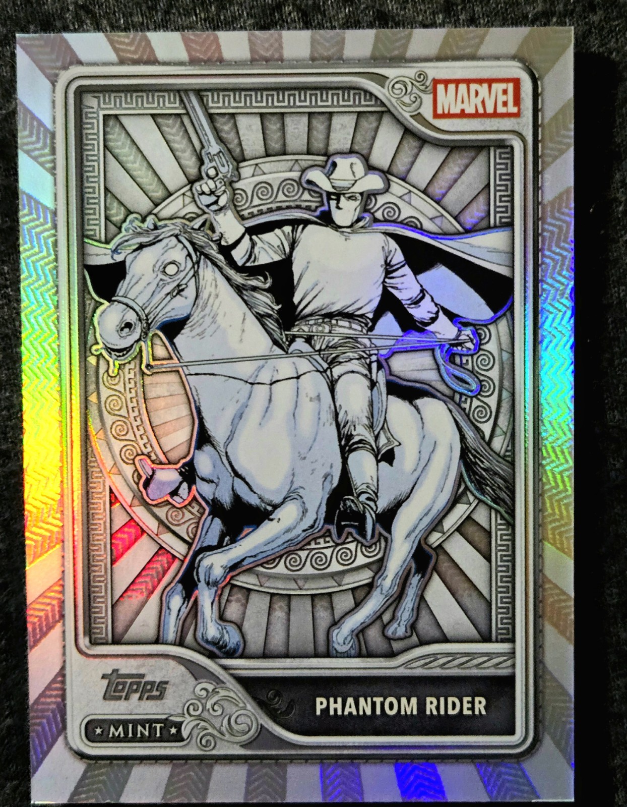  2026 Topps Mint Marvel Phantom Rider_ Silver Base Card #71