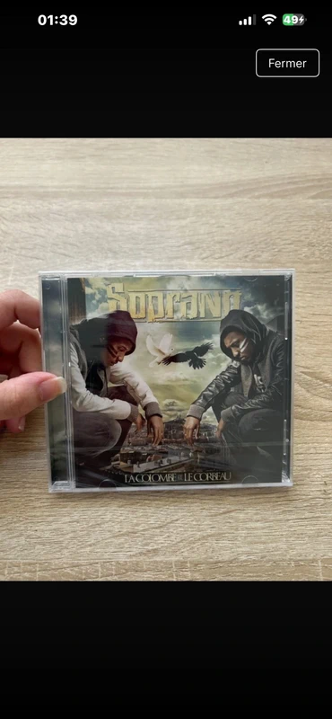 Cd soprano la colombe et le corbeau