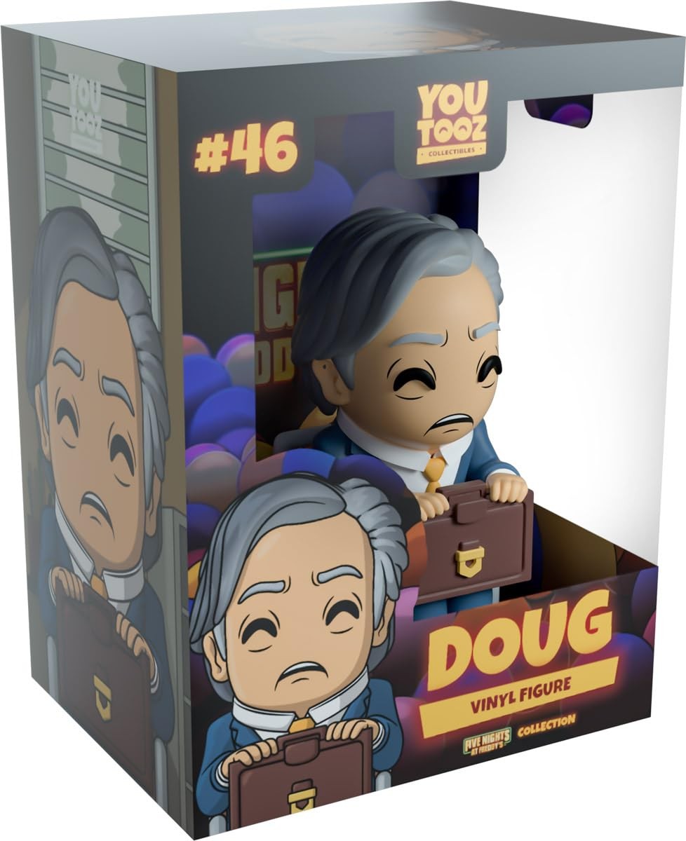 Youtooz FNAF Movie Doug 4.5", Doug Vinyl Figure, Collectible Doug from Five Nigh