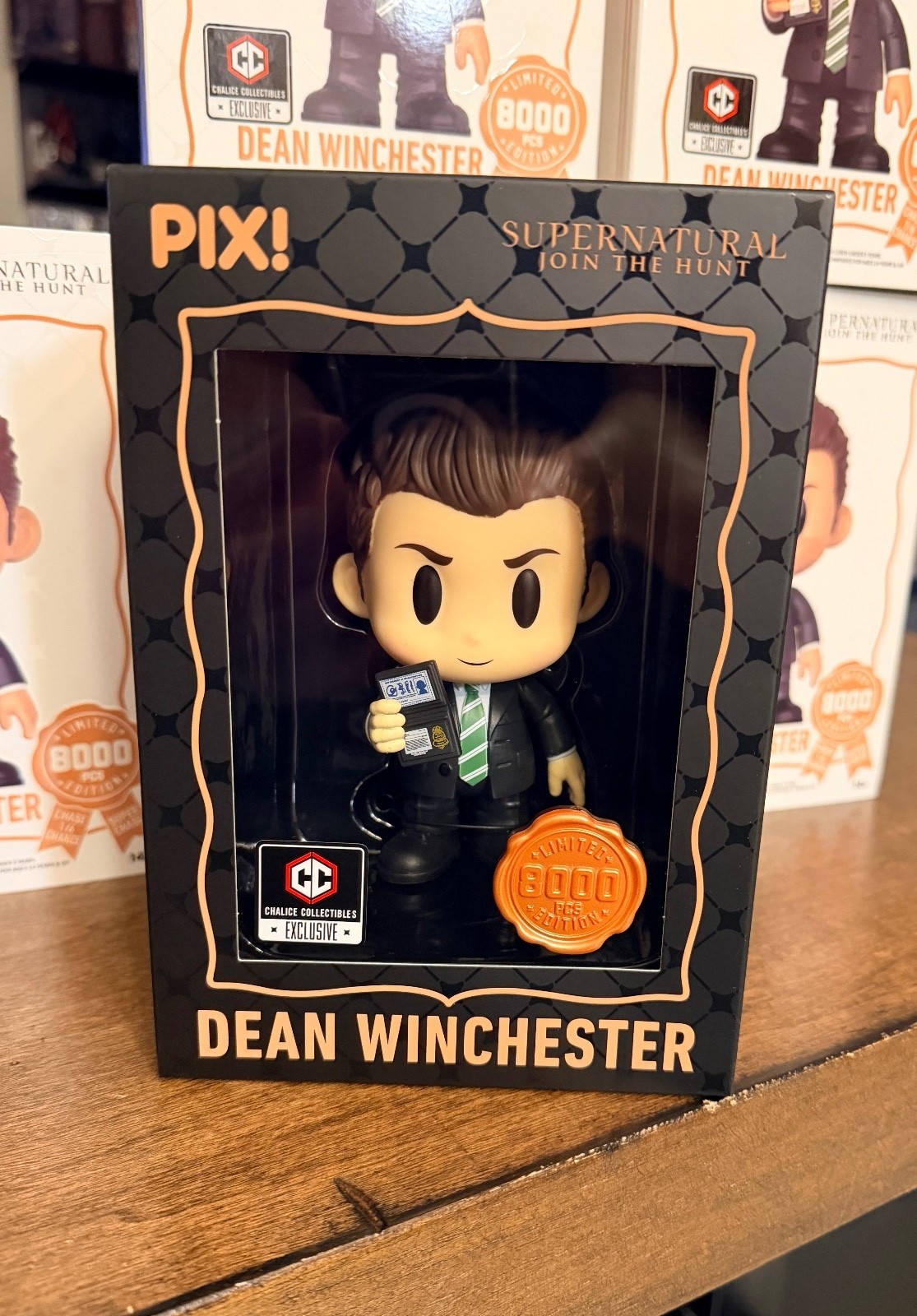 ThrillJoy Pix! Tuta Hero Dean Winchester FBI
