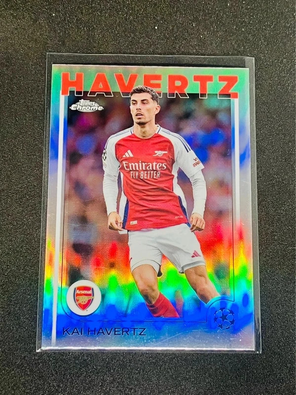 2024-25 Topps Chrome Uefa UCC - Kai Havertz Arsenal Refractor