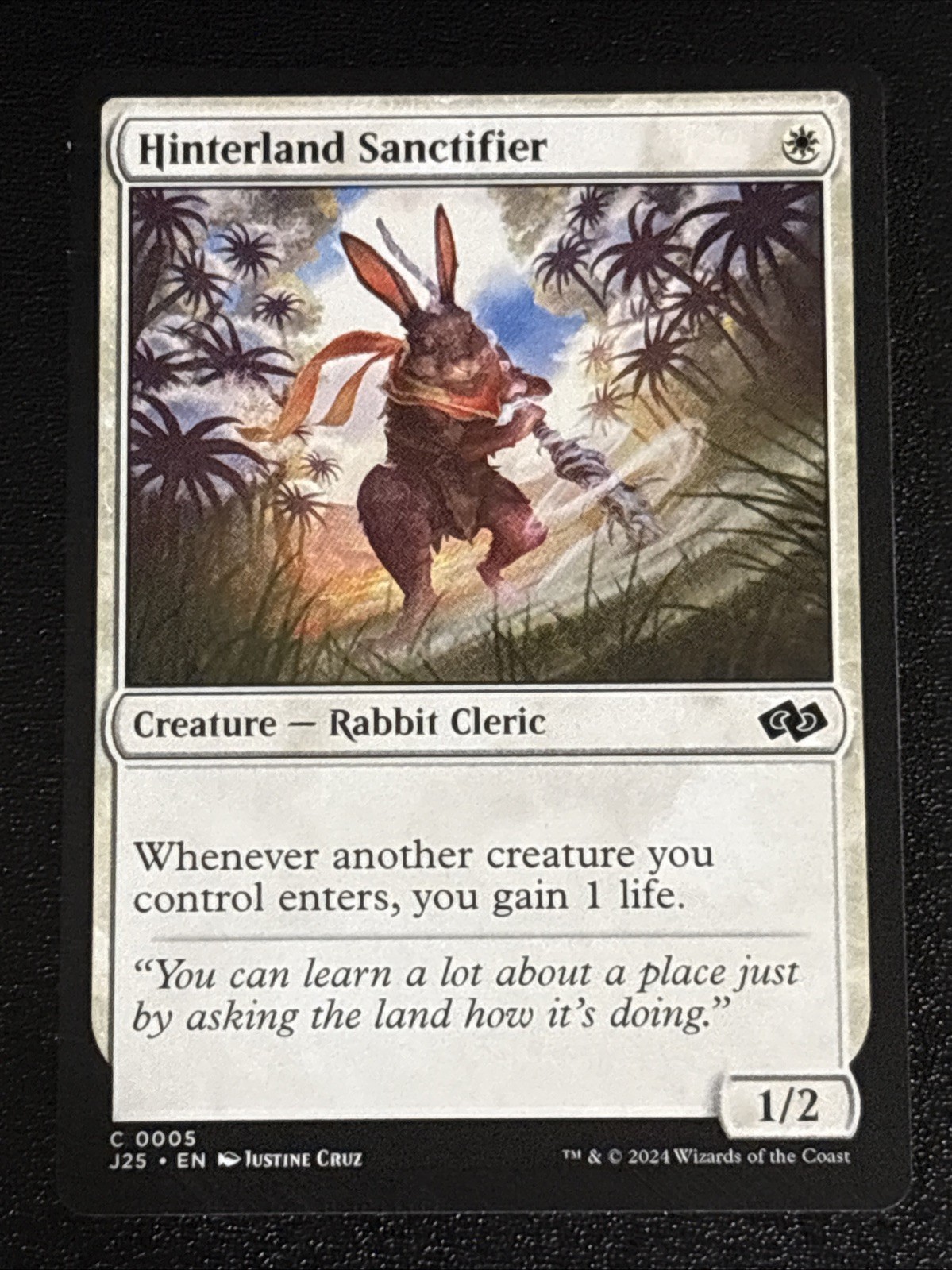 MTG Foundations Jumpstart Hinterland Sanctifier 0005 NM