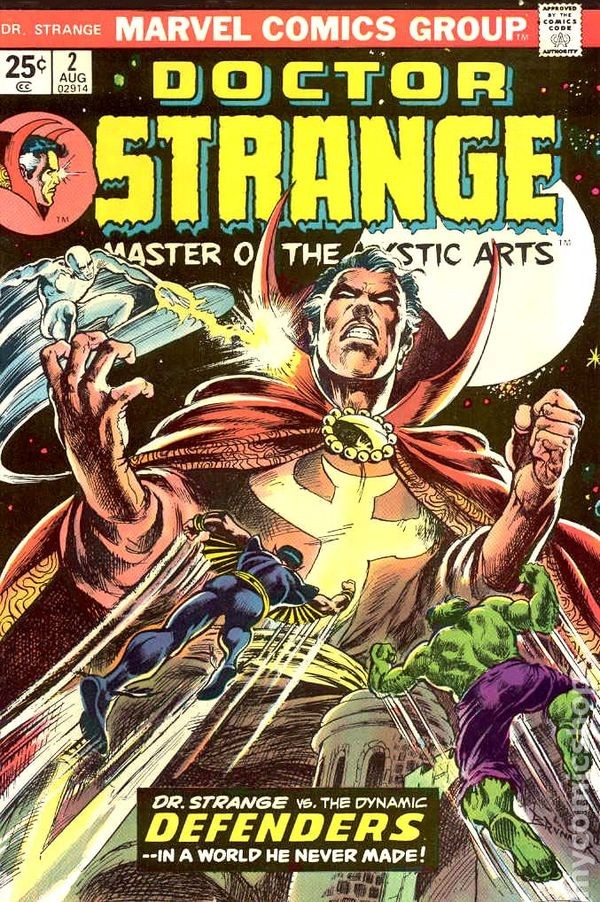 Doctor Strange #2 VG 1974 immagine stock basso grado