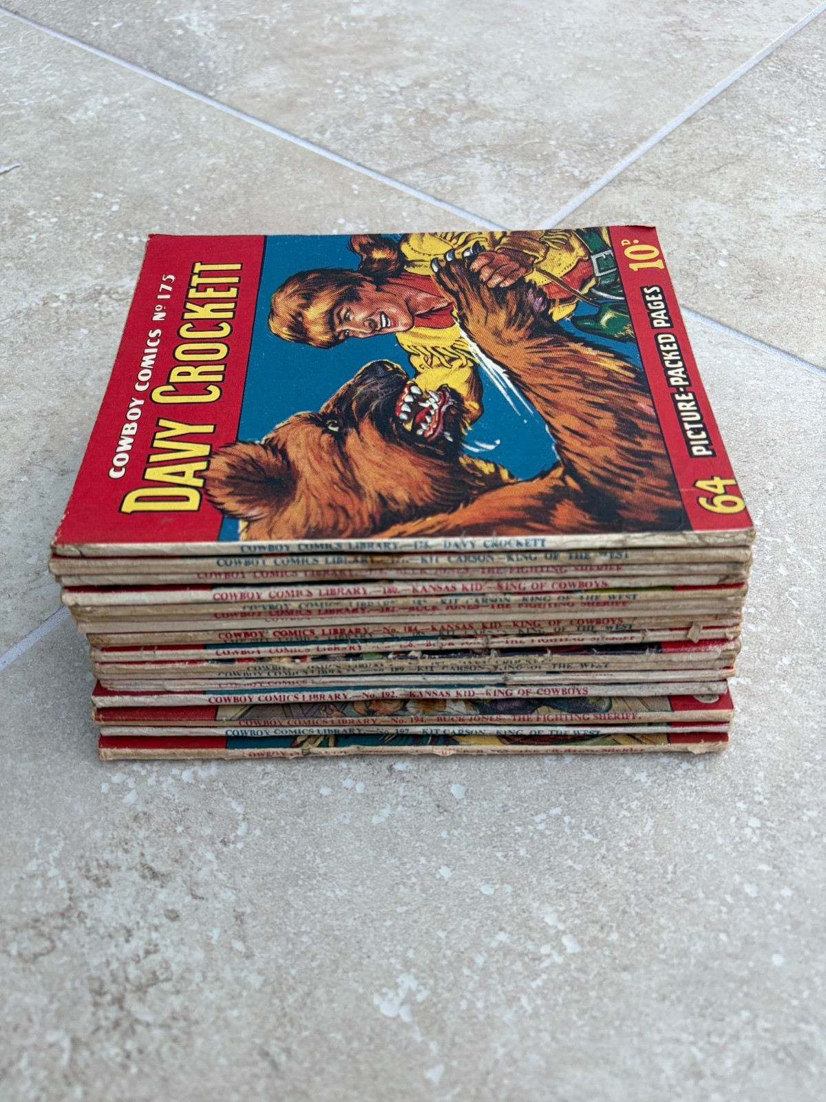 Cowboy Picture Library Comics - choose your comics # 175 to # 198 Crockett, etc