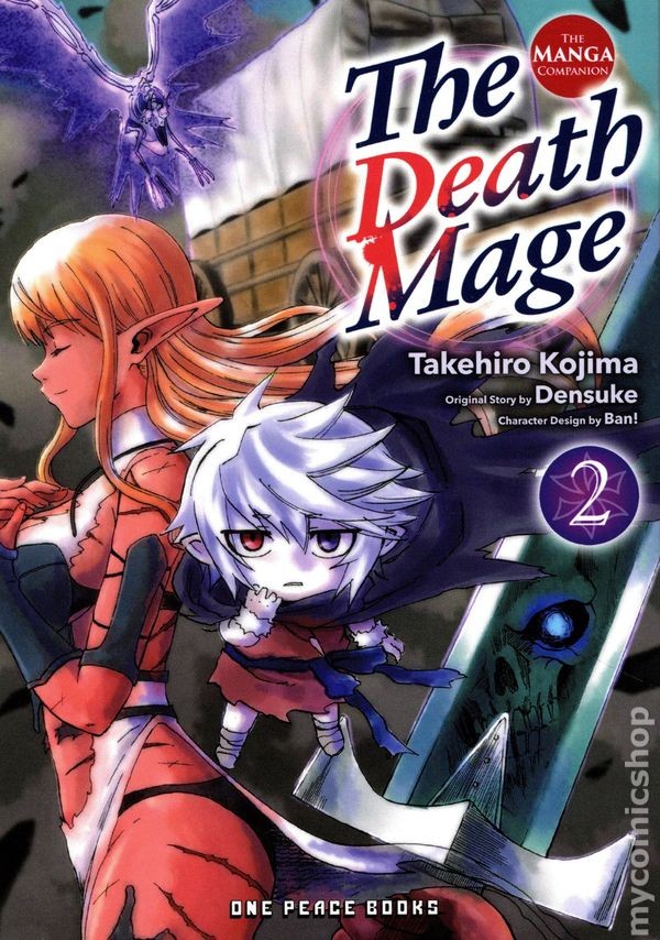 Death Mage GN The Manga Companion 2-1ST NM 2023 Immagine Stock