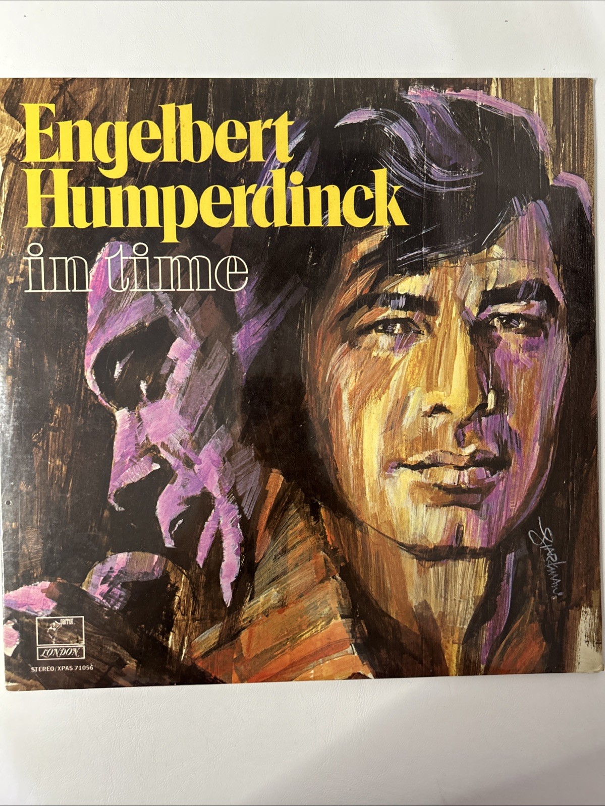 Engelbert Humperdinck In Time Parrot Stereo XPAS 71056 1972 Vinyl LP