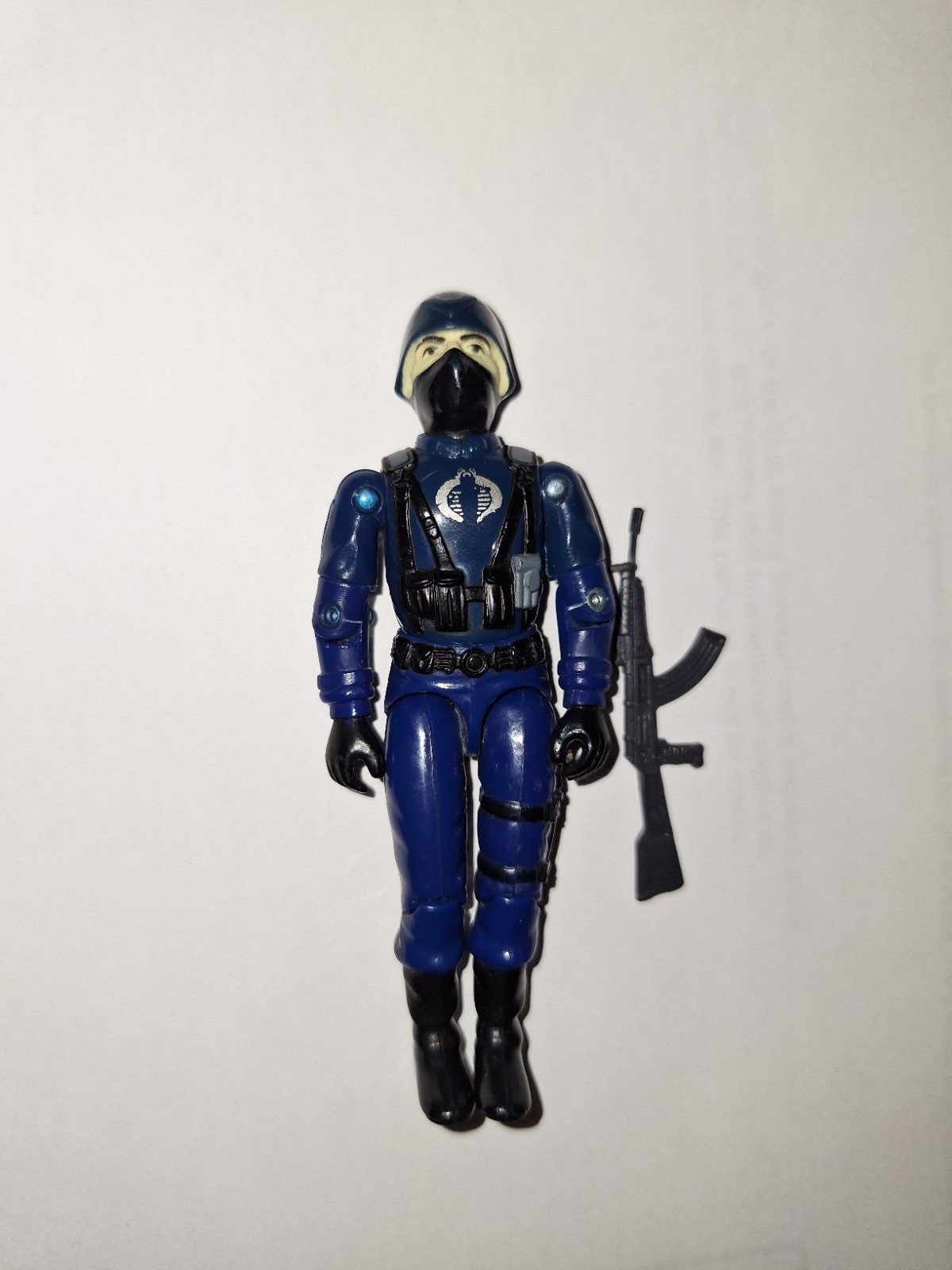 Cobra Officer V1.5 Swivel Arms 100% Complete G.I. Joe 1983 Hasbro VTG Figure