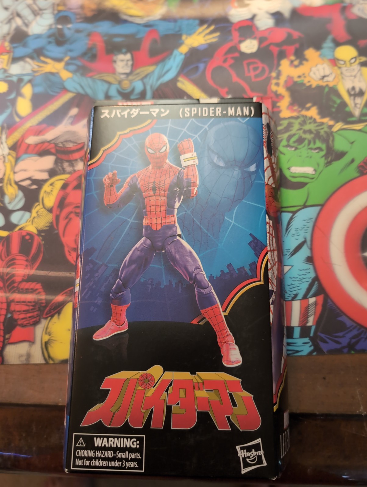 Marvel Legends Spider-Man 6" Fig 60° Anniversario Spider-Man Giapponese IN STOCK