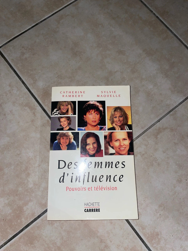 Livre “Des femmes d’influence – Pouvoirs et télévision”