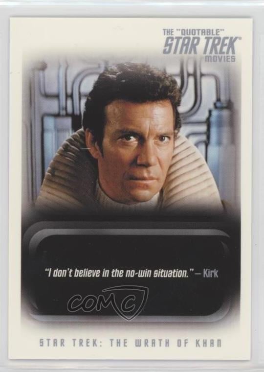 2010 Rittenhouse Quotable Trek Film Promo Star Trek: L'ira di Kahn d8k