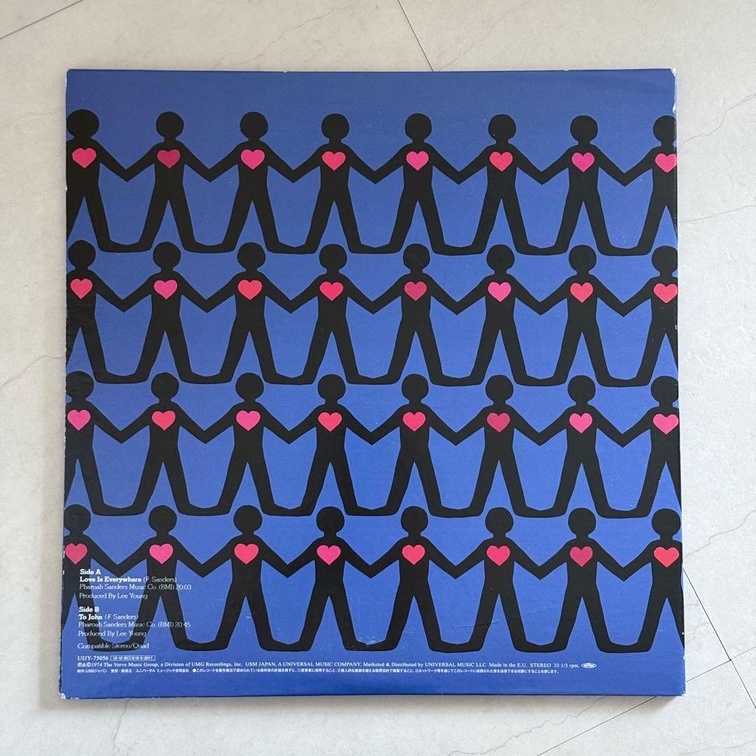 Pharoah Sanders Love In Us All Impulse 1974 Jazz LP Love Is On/Album New? (if n