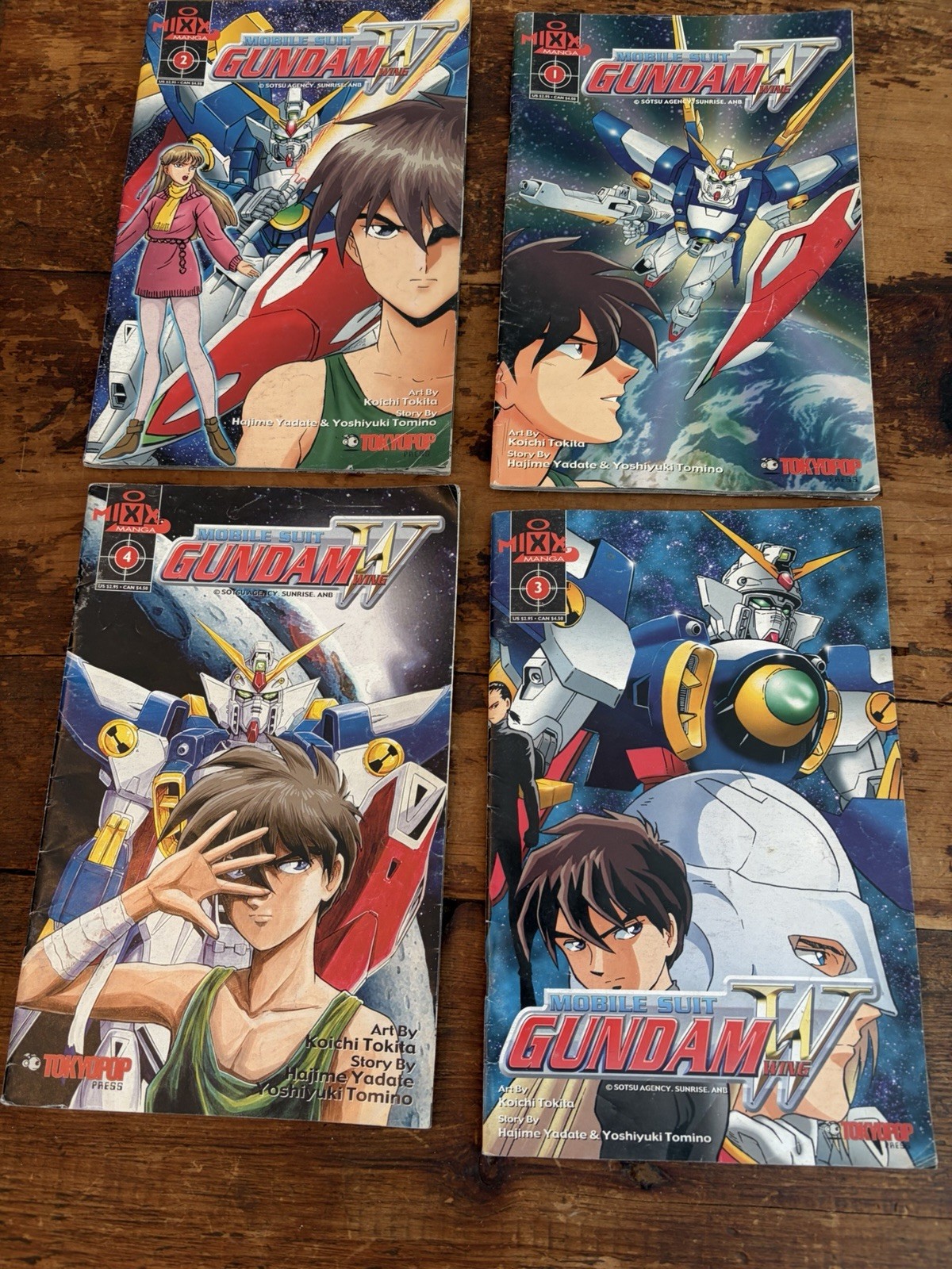 Mobile Suit Gundam fumetti 1-4