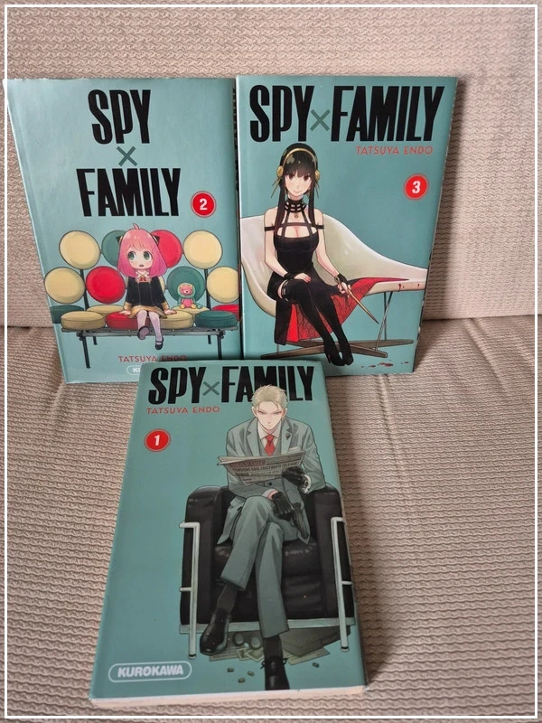 Lot 3 manga spy family