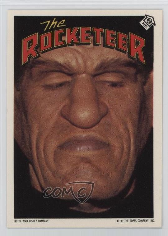 1991 Topps The Rocketeer Stickers Lothar #2 1md
