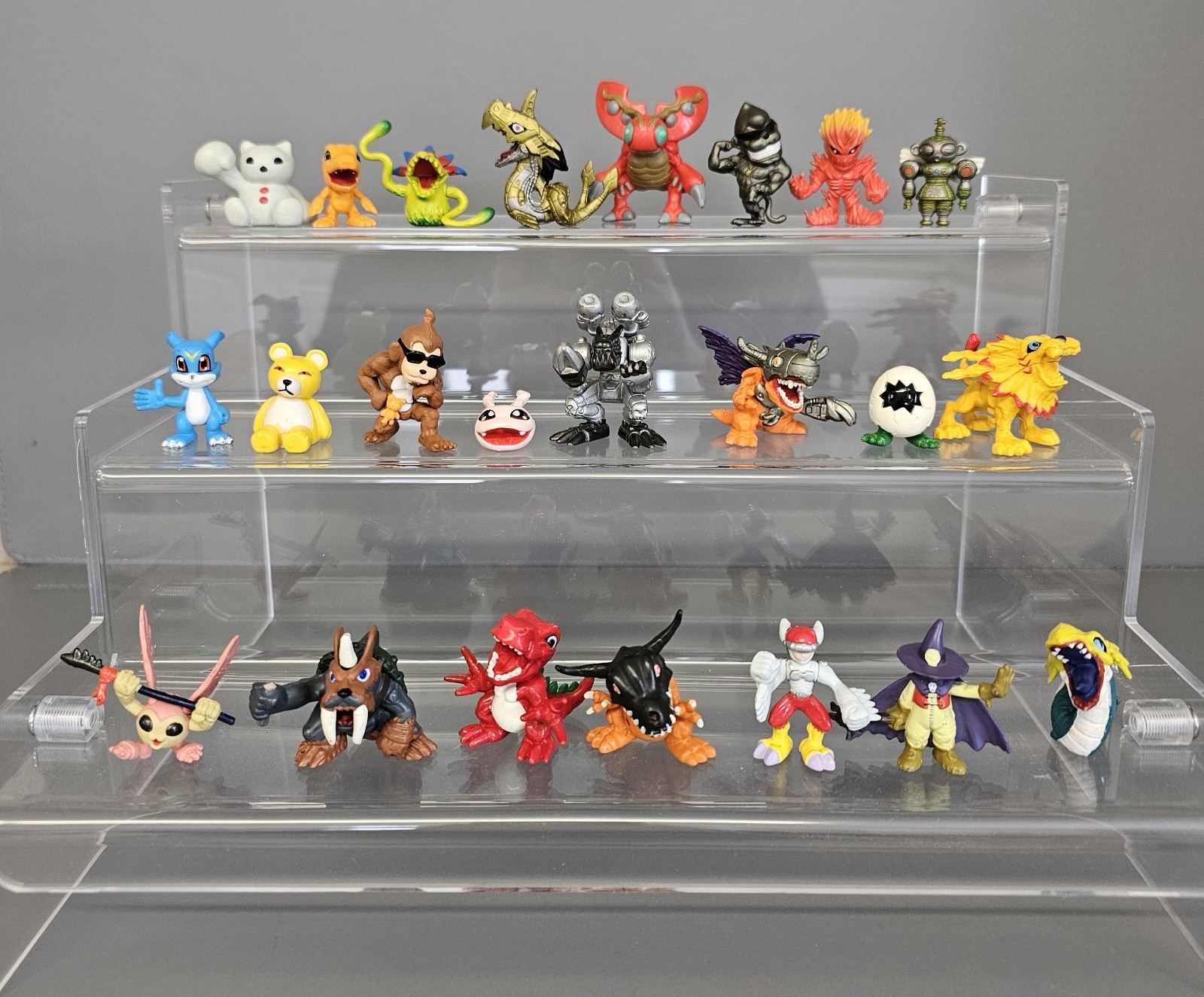 MINIFIGURE VINTAGE BANDAI DIGIMON MOSTRI DIGITALI PVC MOSTRI DIGITALI 