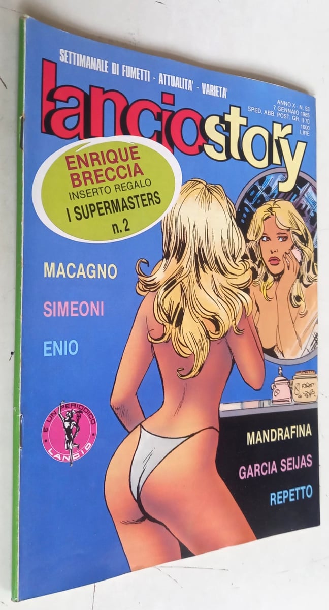 LANCIOSTORY N. 53 - 7/1/1985 -I Supermasters 2/Sven Goran Eriksson.. - Eura