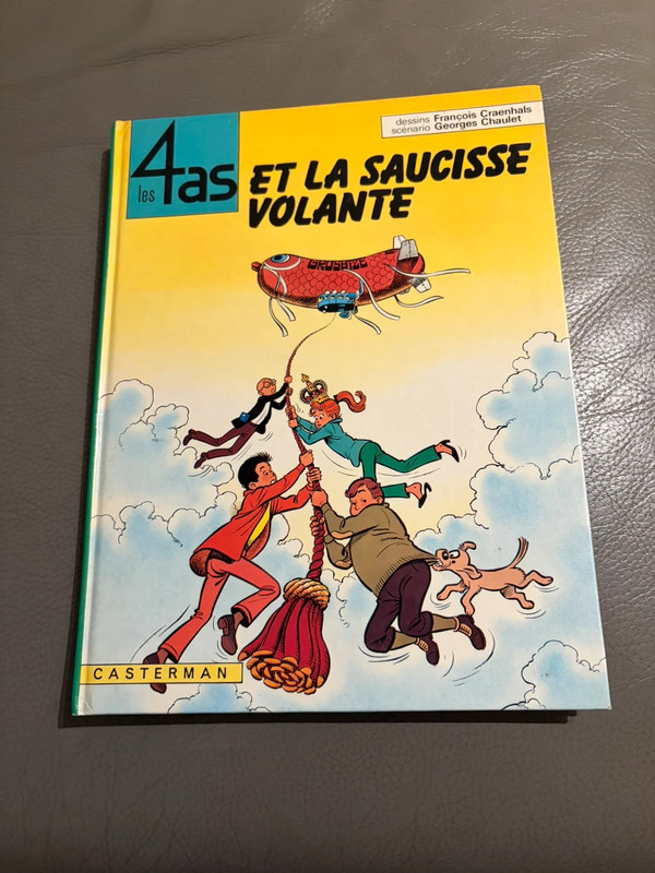 BD Les 4 as et la saucisse volante