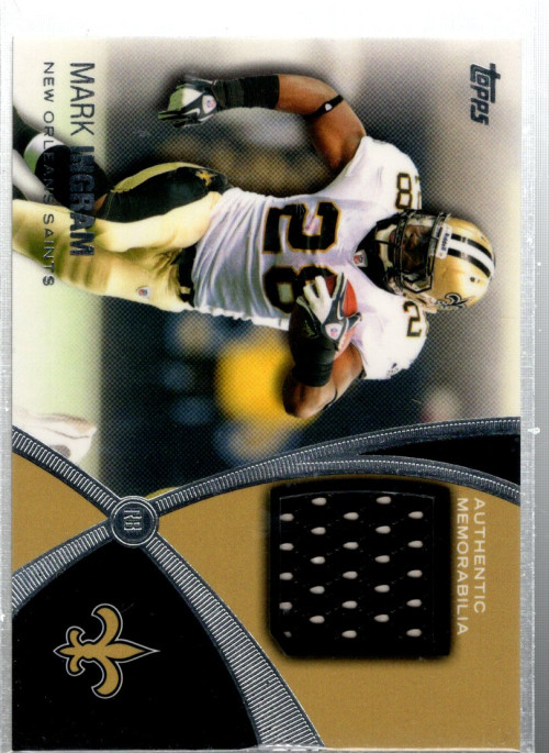 A1481- 2012 Topps Prolific Playmakers Relics #PPRMI Mark Ingram Maglia - NM-MT