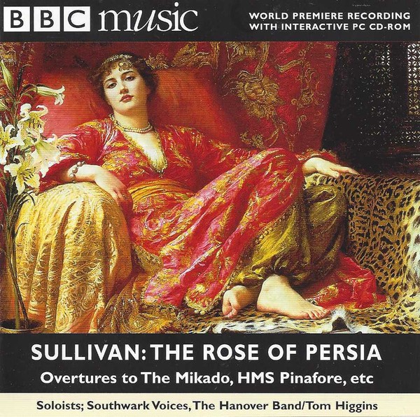 Sir Arthur Sullivan - Rose Of Persia / Overtures to The Mikado HMS P - N1452z