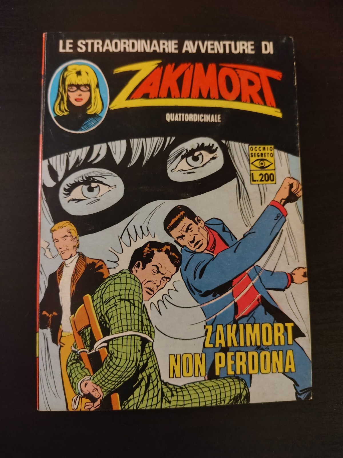 Zakimort n°5 - Seconda serie 1973 Ed. C.E.A. (Ottime condizioni)