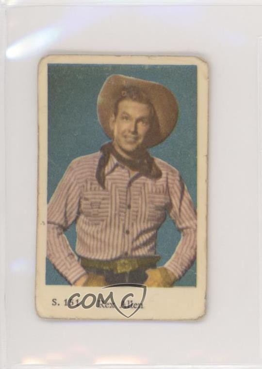 1957 Dutch Gum S Set Rex Allen #S.151 1p1