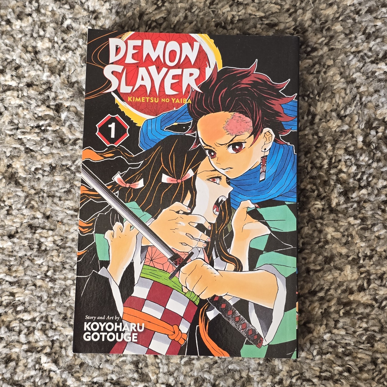 Demon Slayer Kimetsu No Yaiba Vol 1 Manga Inglese Viz Media Shonen Jump