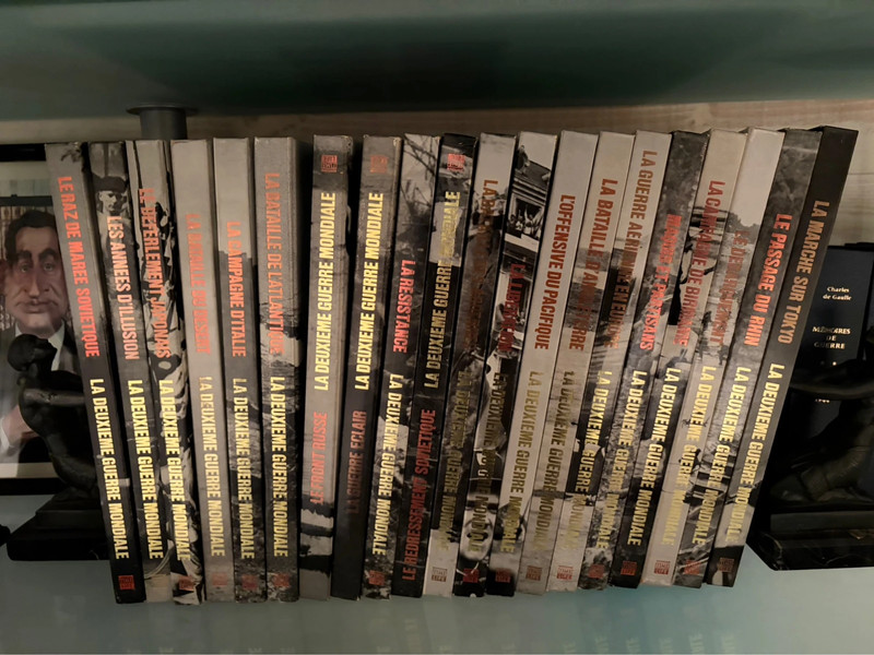 Collection complète 20 livres 2e guerre mondiale Edition Time