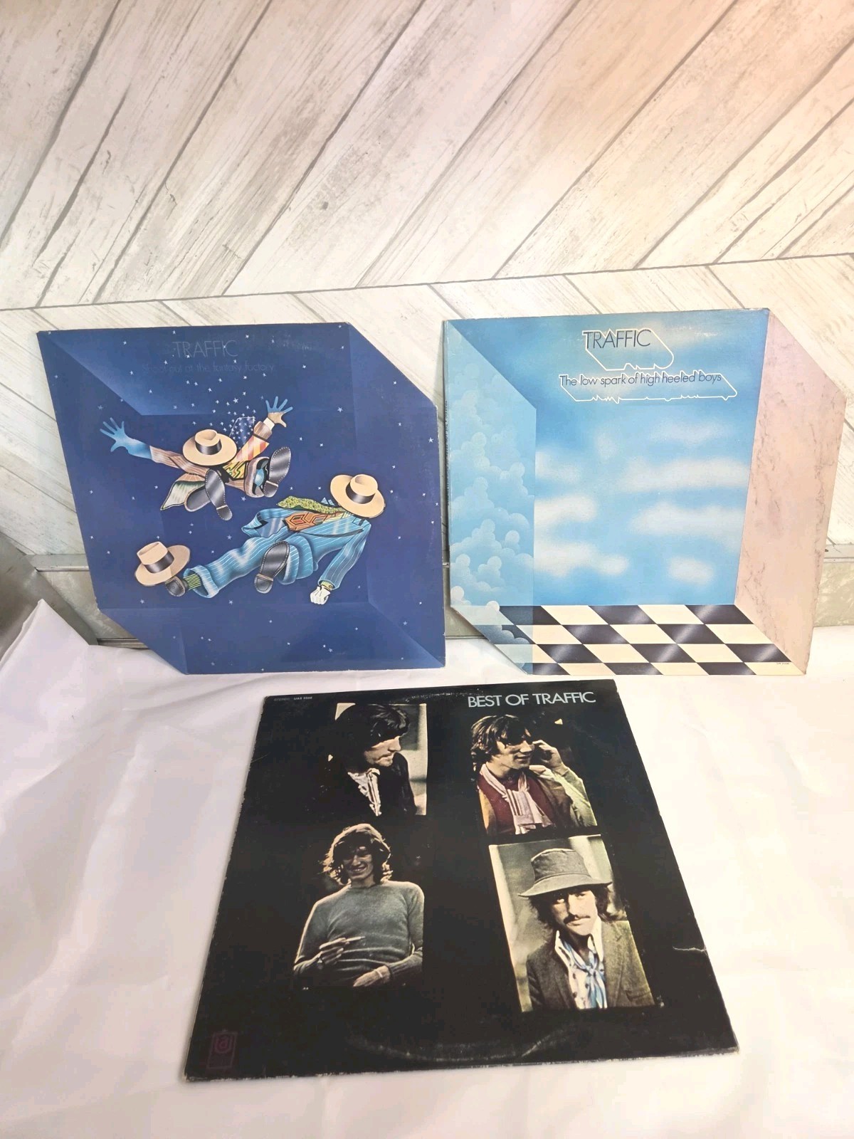 TRAFFIC LP Vinyl Album Lot Low Spark Of High Heeled Boys Shoot Out & Best Of 