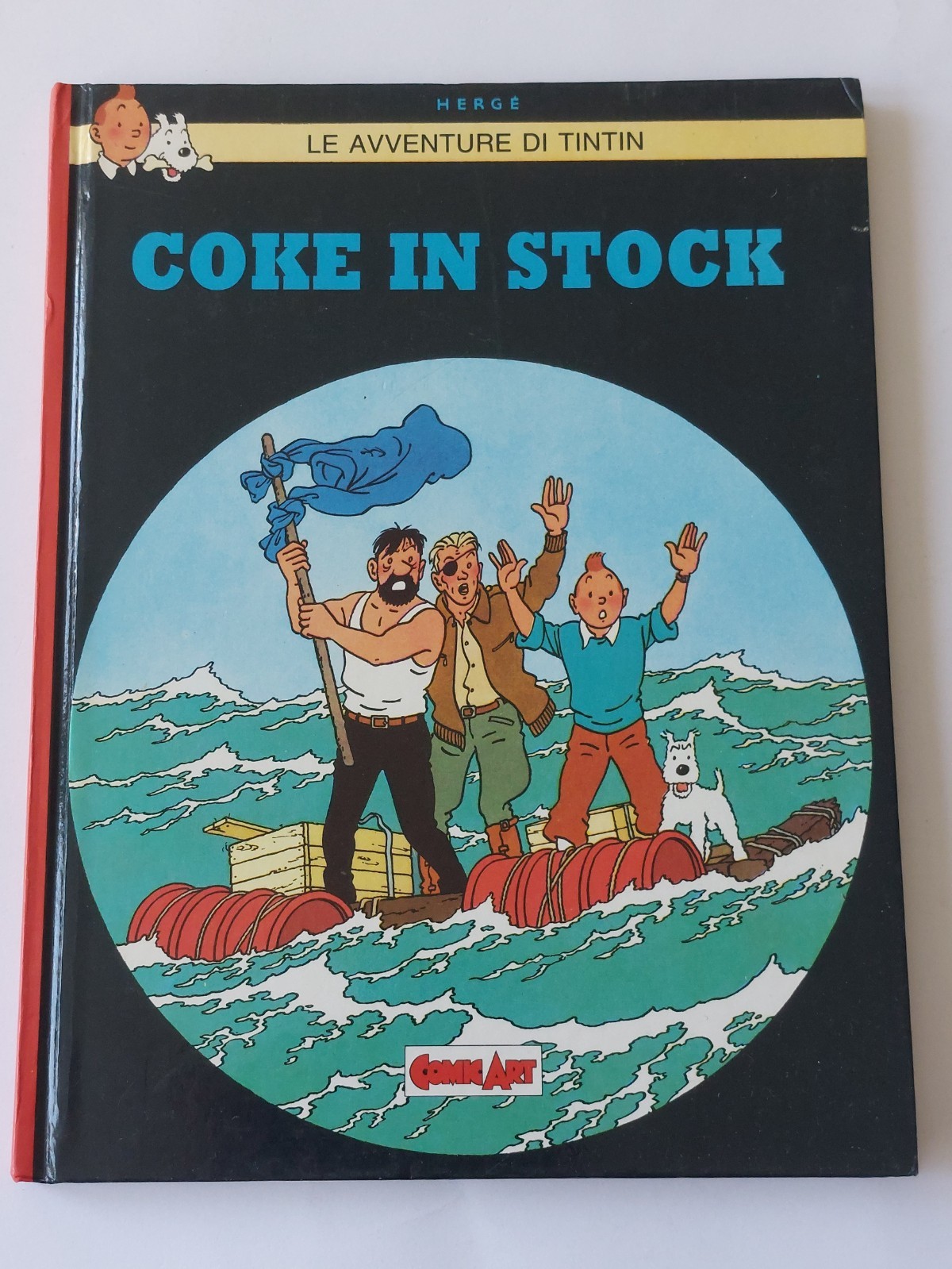 Coke in Stock – Comic Art 1991 Hergé