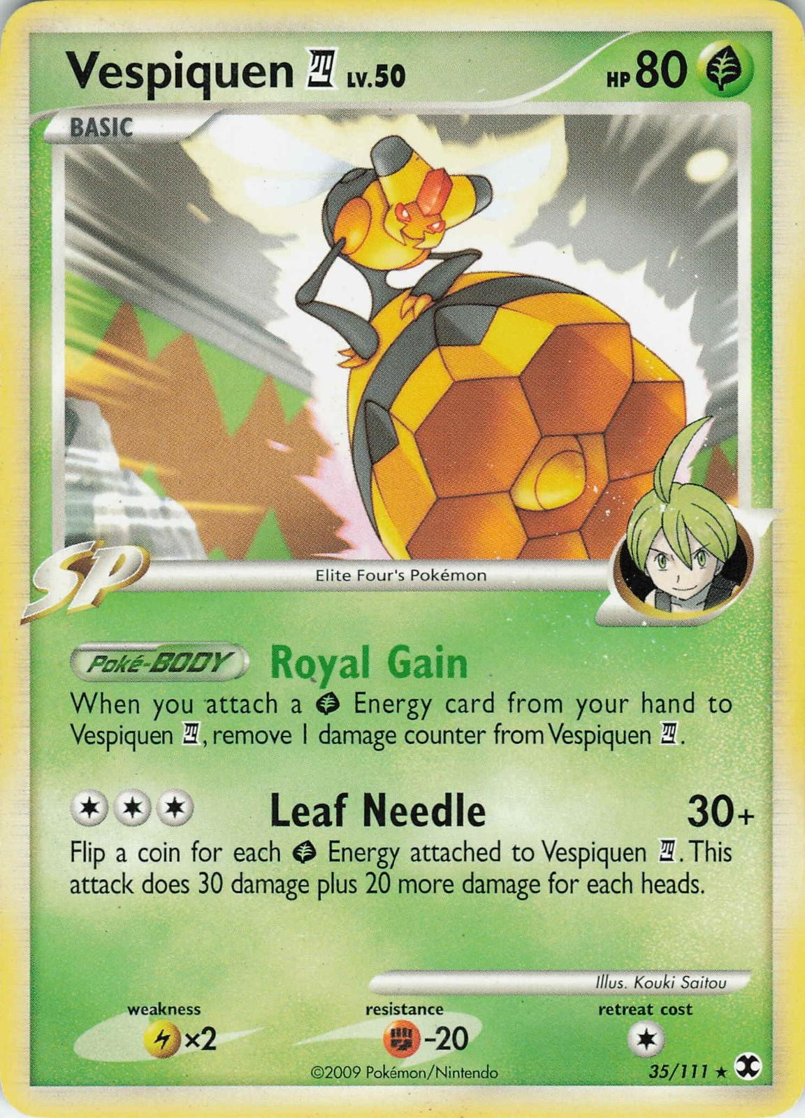 Vespiquen E4 35/111 Raro Rising Rivals Pokemon MP