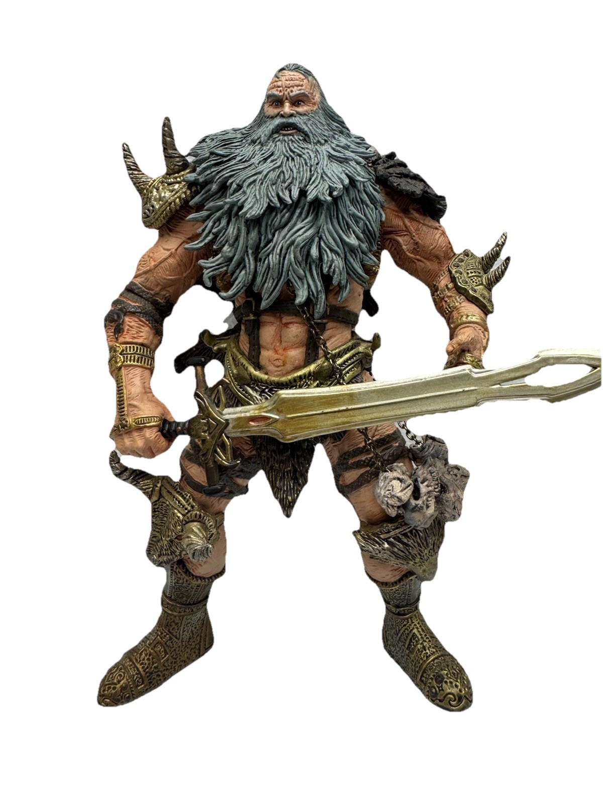 Modellino Zeus McFarlane Spawn serie 13 sciolto incompleto così com'è