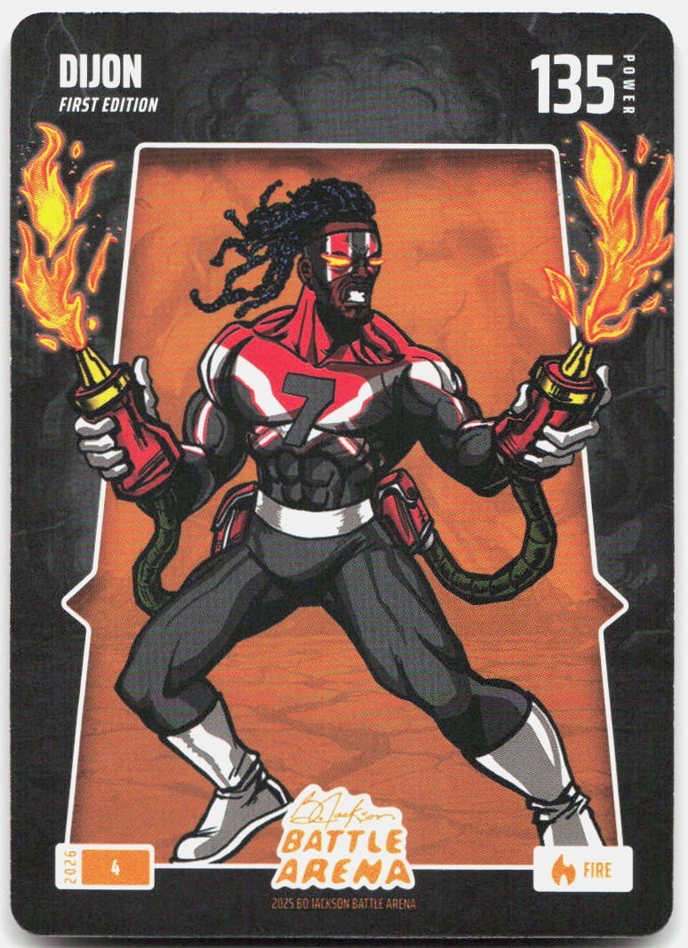 BO JACKSON BATTLE ARENA TCG DIGIONE 4 FUOCHI