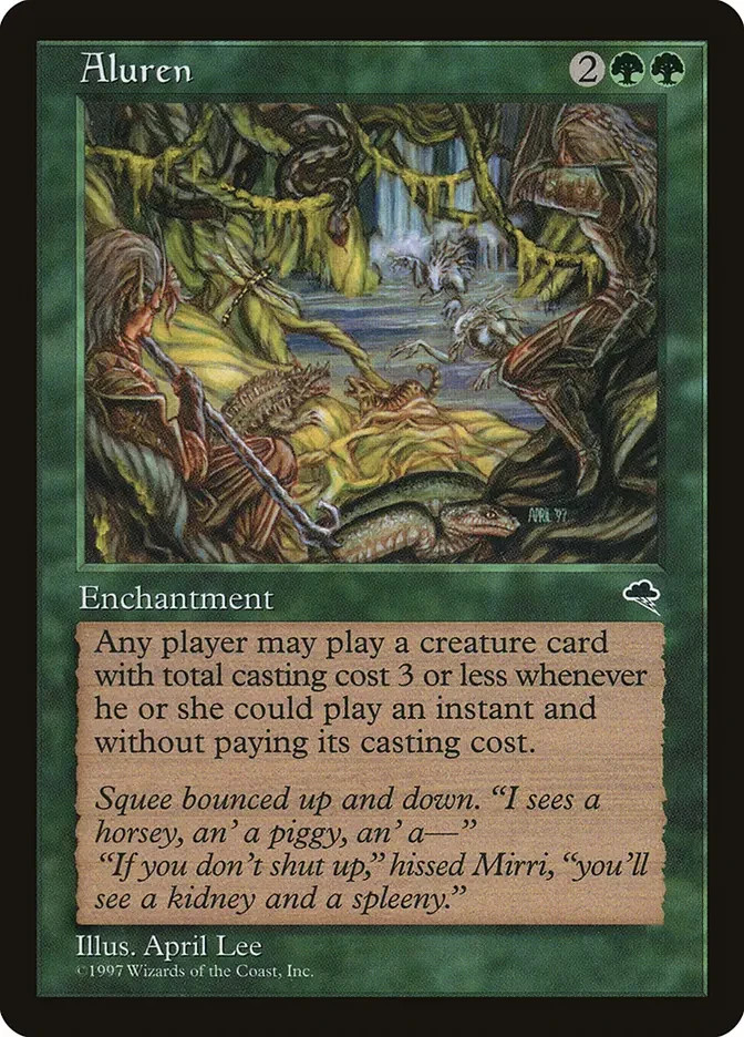 4x Aluren - MTG Magic Tempest
