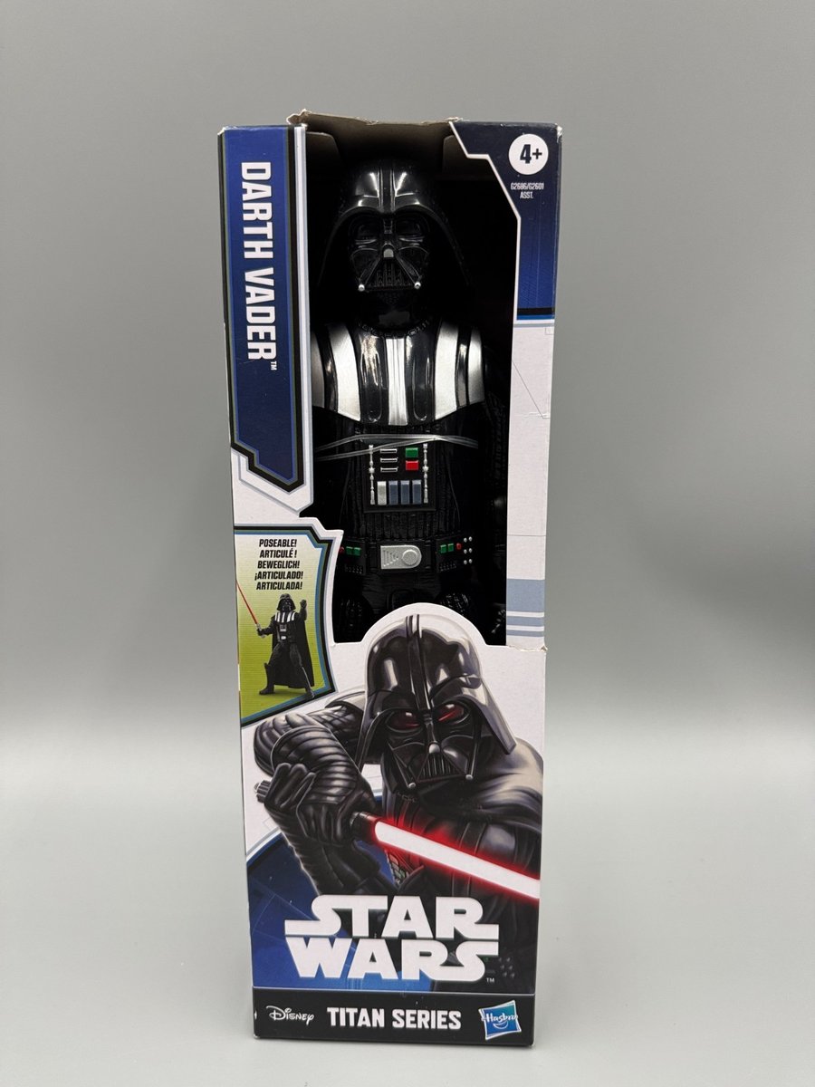 Hasbro Disney Star Wars Titan Series Darth Vader, 11 Inch, NIB