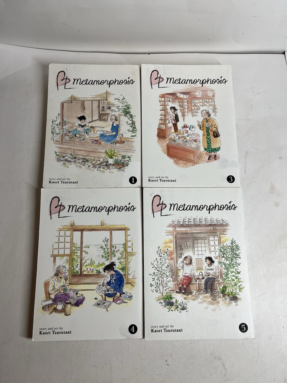 BL Metamorphosis Manga Vol 1, 3-5 libri lotto di 4 inglese PB ex biblioteca Seven Seas