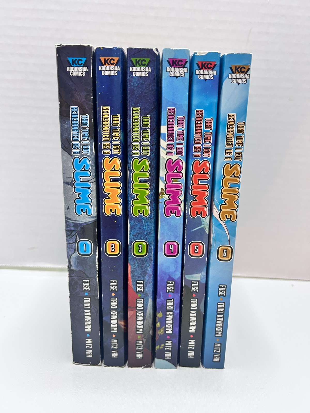That Time I Got Reincarnated as a Slime Manga Volume 1 - 6