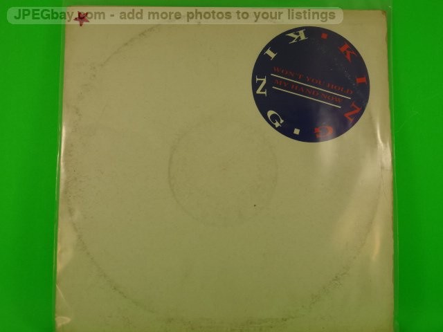 KING WON'T YOU HOLD MY HAND NOW (492/45) (492) 3 Track Promo 12" Single plus Com