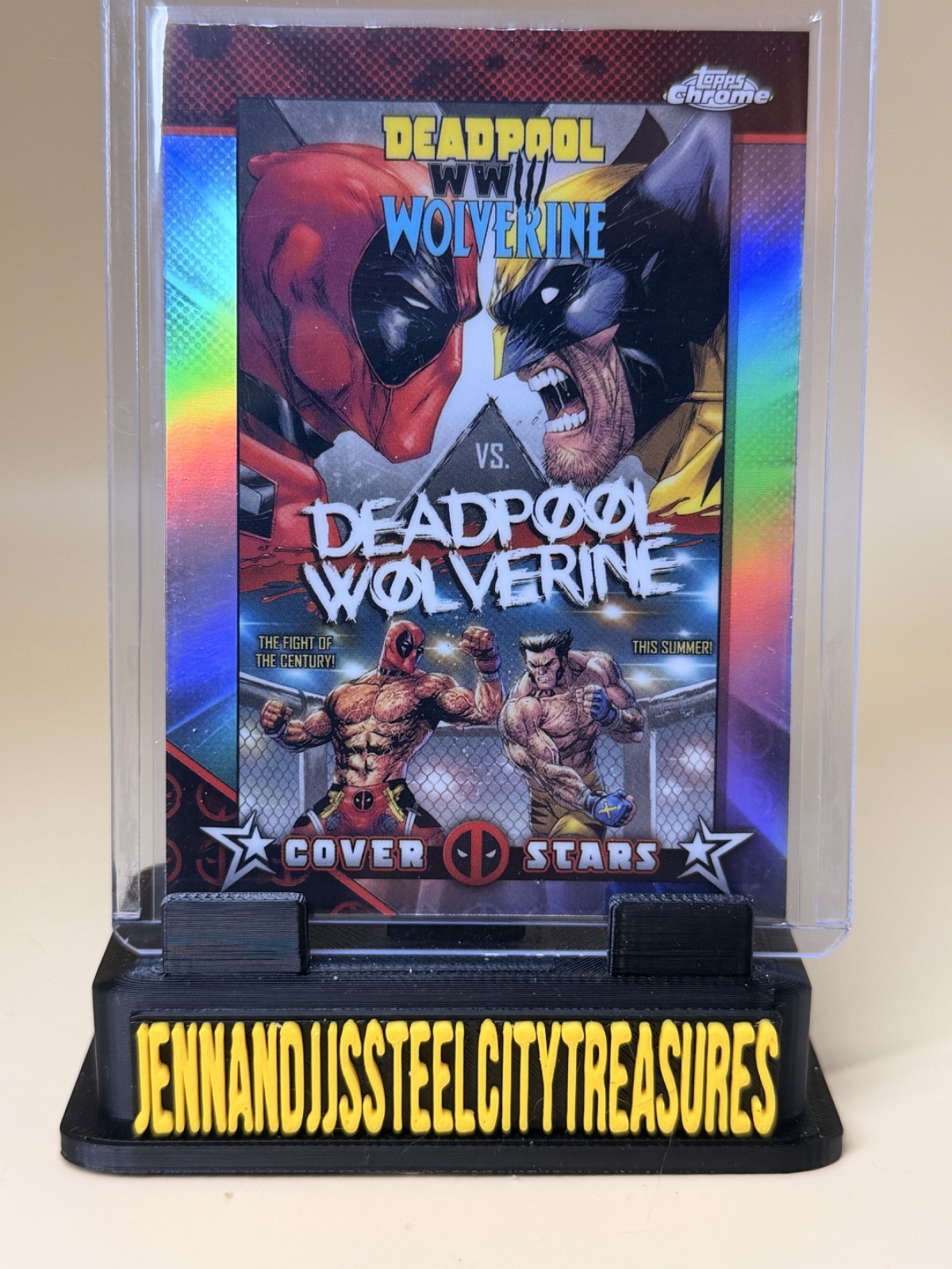 Deadpool & Wolverine WWIII #3 CS-3 Cover Stars 2025 Topps Chrome