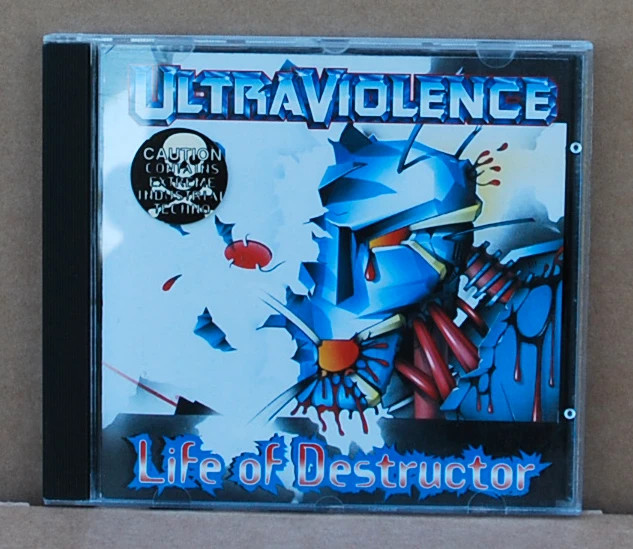Ultraviolence - Life Of Destructor - CD - 1994