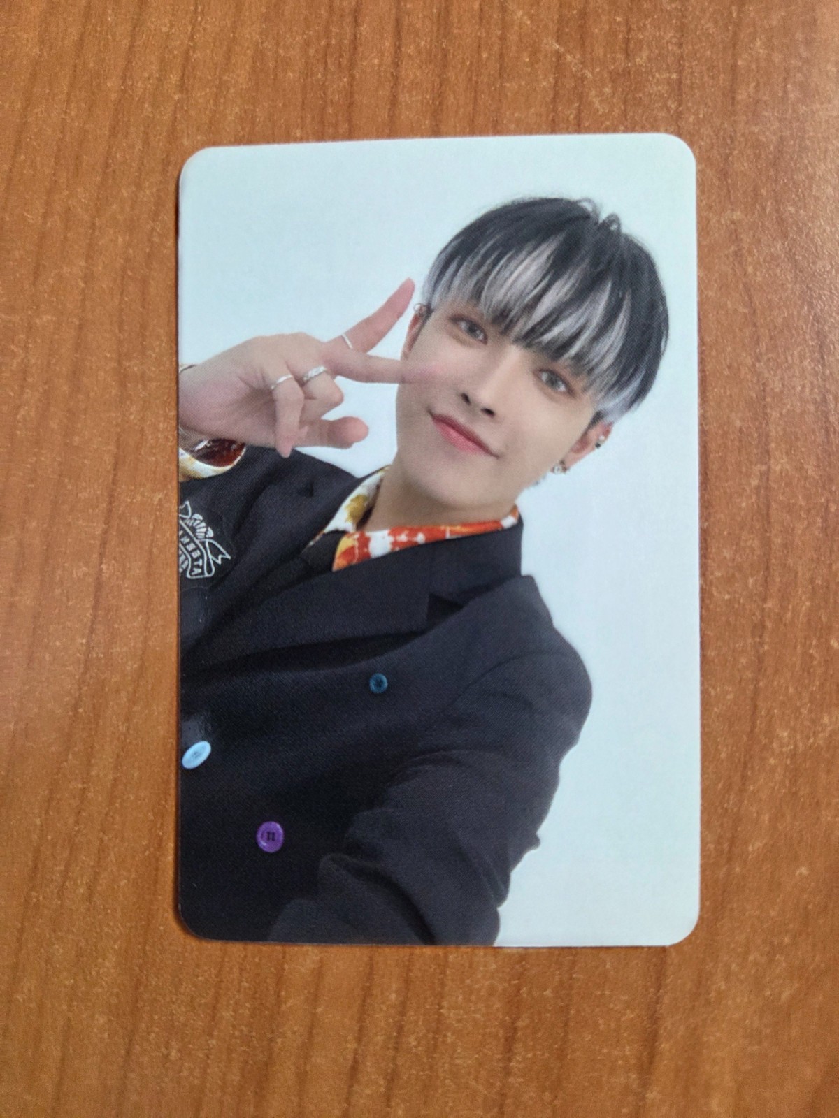 Cartolina fotografica ufficiale HONGJUNG ATEEZ "Zero Fever: Epilogue" Kpop