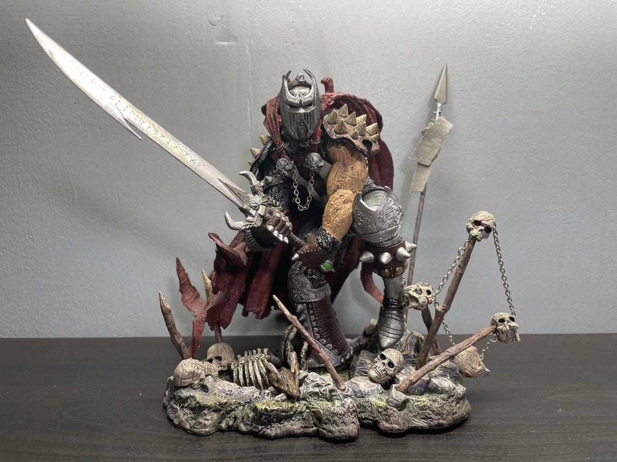 Medieval Spawn II Series 17 Spawn Classic 2000 McFarlane Toys Loose COMPLETE