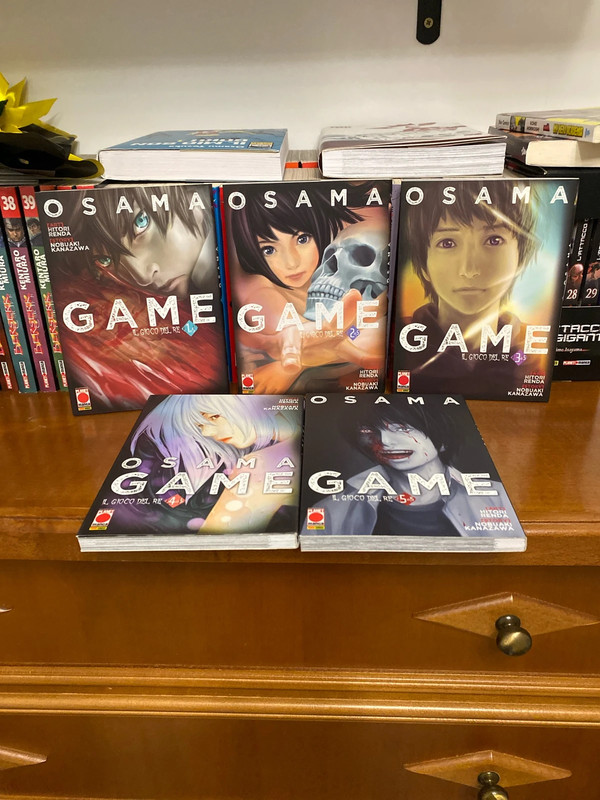 Osama Game il gioco del re manga da 1 a 5